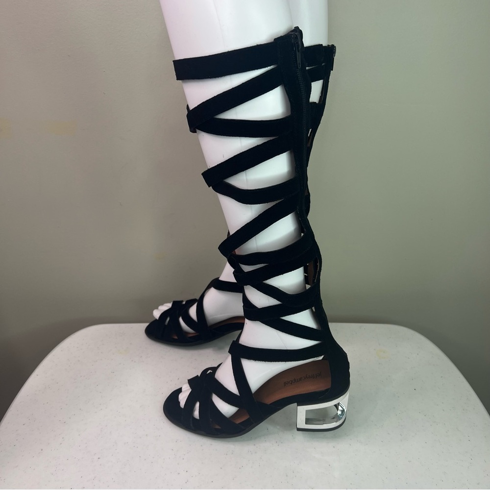 JEFFREY CAMPBELL Enyo Knee High Gladiator Size:8. #30 - Picture 3 of 10